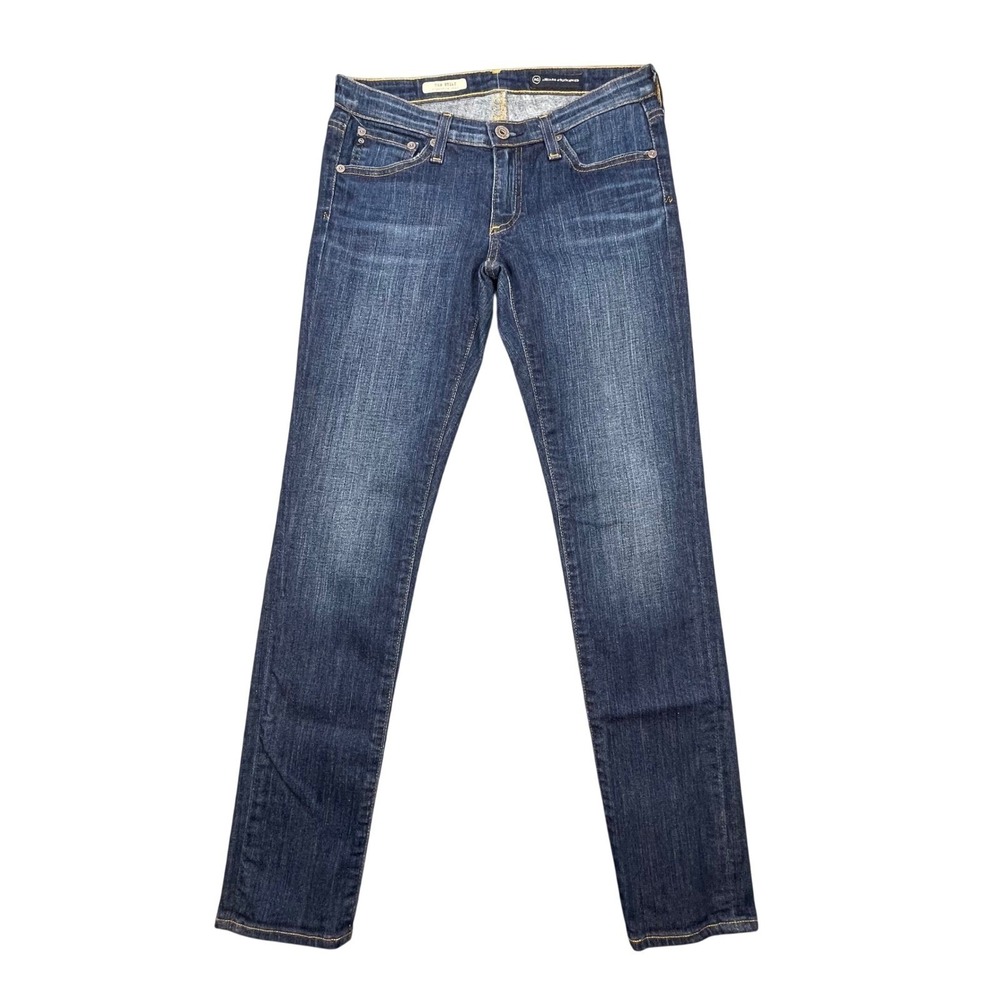 AG Adriano Goldschmied Blue The Stilt Cigarette Jeans Women 26R